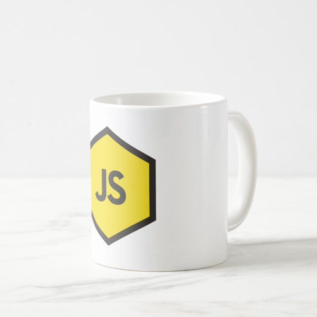 Tasse des Javascript-JS (VorderseiteRechts)