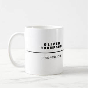 Tasse des Jobs mit Name