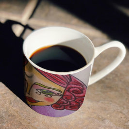 Tasse des Kaffees (Colorful Whimsical 03)