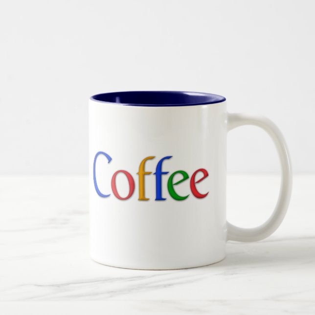 Tasse des Kaffees (Google-Logo) (Rechts)