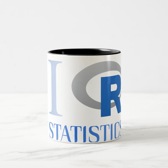 Tasse des Kaffees oder des Tees von I love R (Mittel)