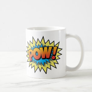 Tasse des Kaffees - Pop Art Pow