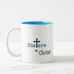 Tasse des Kaffees: Schwestern in Christus