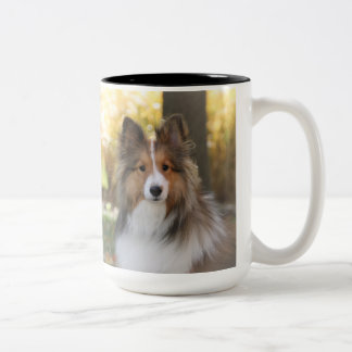 Tasse des Kaffees - Sheltie