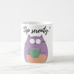 "Tasse des Kaffees: Sip, Relax, Repeat" Kaffeetasse