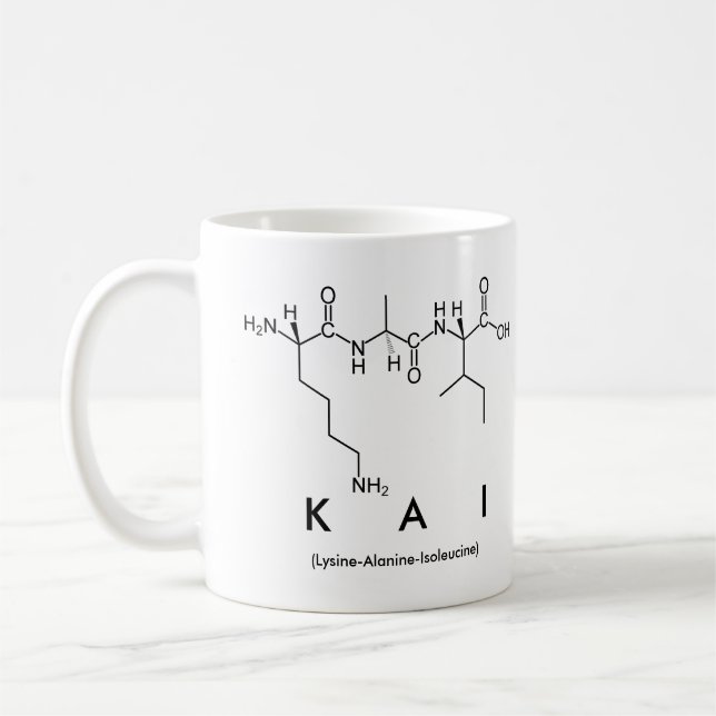 Tasse des Kai-Peptids (Links)