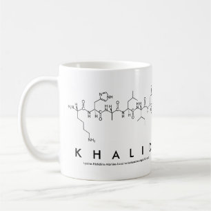 Tasse des Khalid-Peptids