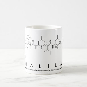 Tasse des Khalilah-Peptids