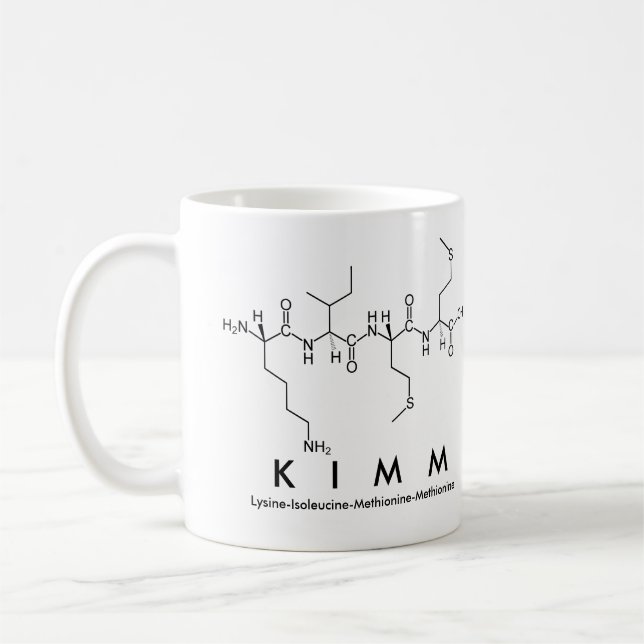 Tasse des Kimm-Peptids (Links)
