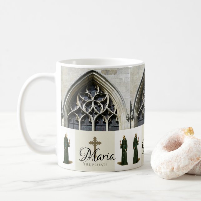 Tasse des KirchenPriesters (Mit Donut)