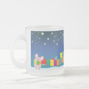 Tasse des kleinen Schweins Weihnachts