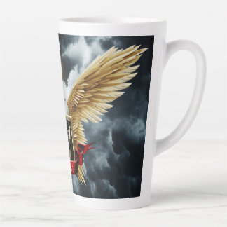Tasse des Kriegsengels Latte