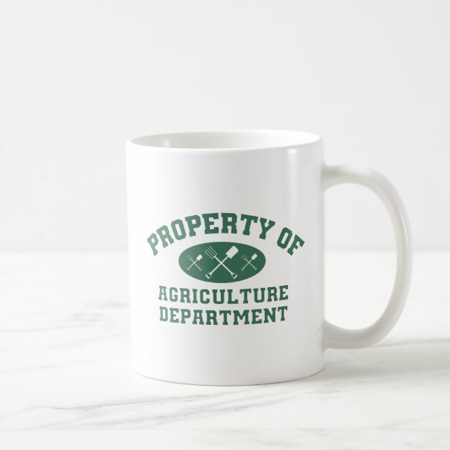 Tasse des Landwirtschaftsministeriums (Rechts)