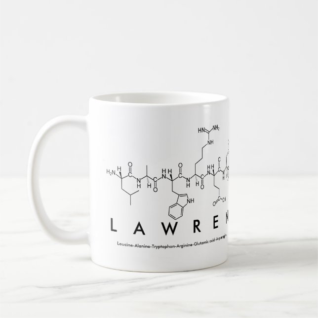 Tasse des Lawren-Peptids (Links)
