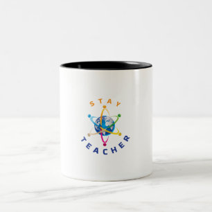 Tasse des Lehrers bleibe
