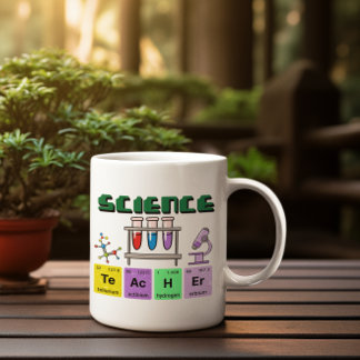 Tasse des Lehrers für Naturwissenschaften, Geschen
