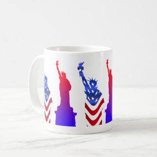Tasse des Liberty-White-Kaffees