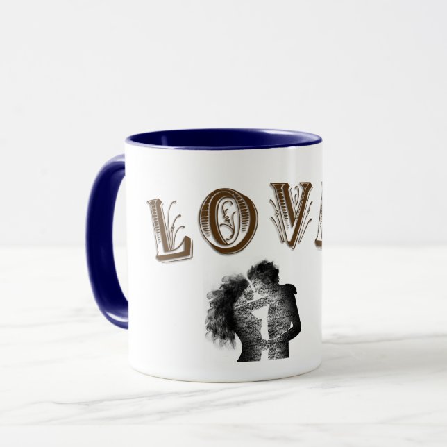 Tasse des Liebe (Vorderseite Links)