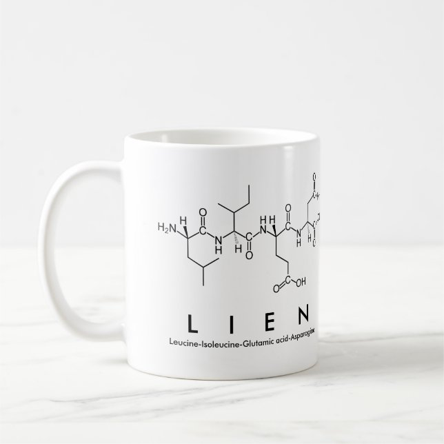 Tasse des Lien-Peptids (Links)