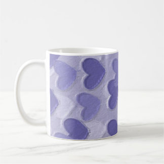 Tasse des lila Herzens