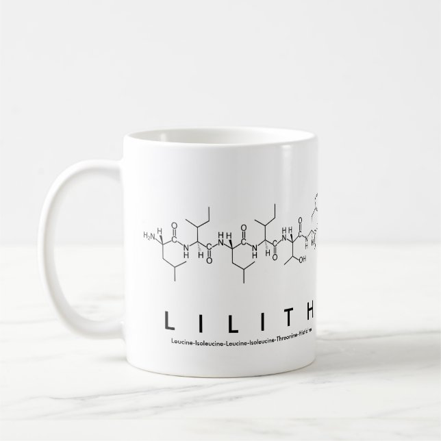 Tasse des Lilith Peptids (Links)