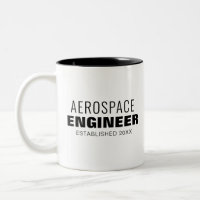 Tasse des Luftfahrtingenieurs