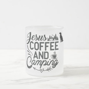 Tasse des mattierten Glashüttels