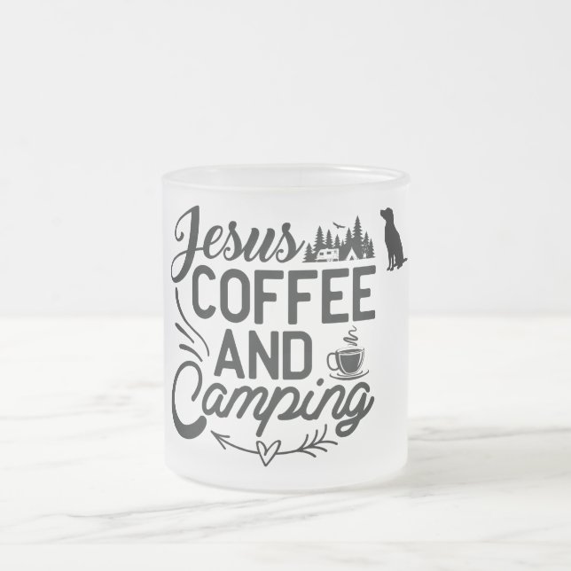 Tasse des mattierten Glashüttels (Mittel)