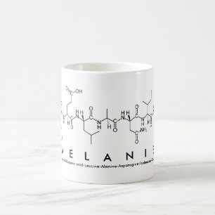 Tasse des Melanie-Peptids