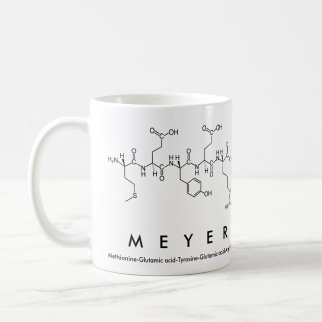 Tasse des Meyer-Peptids (Links)