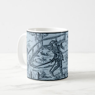Tasse des mittelalterlichen Turniers