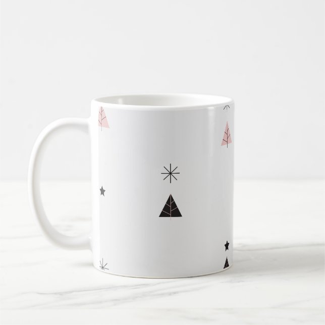 Tasse des modernen Entwurfs Weihnachts (Links)