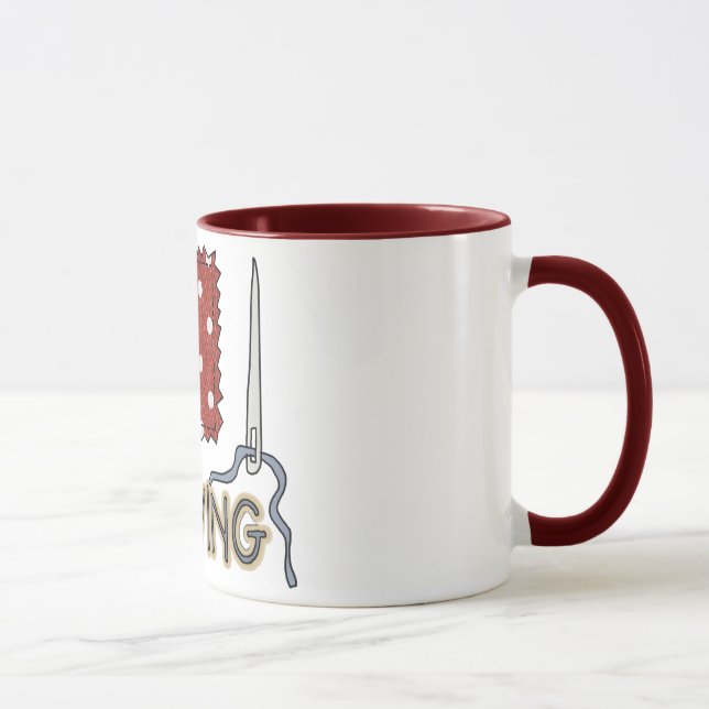 Tasse des Nähens (Rechts)