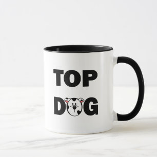 Tasse des oberen Hundes