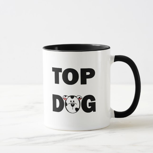 Tasse des oberen Hundes (Rechts)