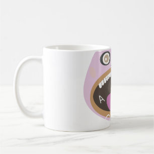 Tasse des offenen Cartoon
