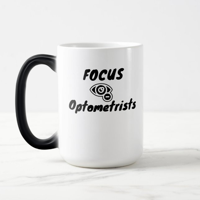 Tasse des Optometristen, Optometrie (Links)