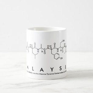 Tasse des Peptids