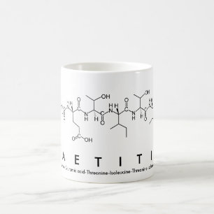 Tasse des Peptids