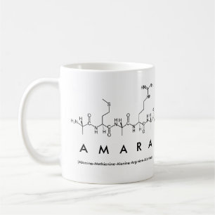 Tasse des Peptids Amara