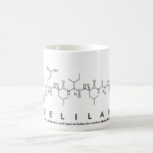 Tasse des Peptids Delilah