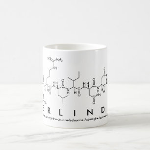Tasse des Peptids Erlinda