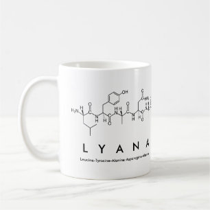 Tasse des Peptids Lyana