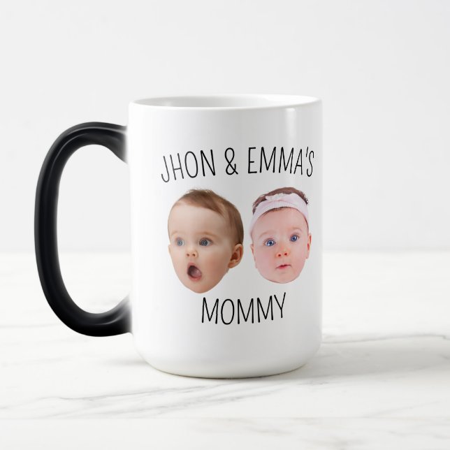 Tasse des personalisierten Fotos, Muttertagsgesche (Links)