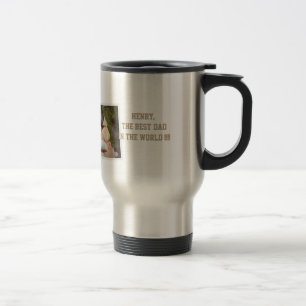 Tasse des personalisierten Vatertages FÜGEN IHR FO