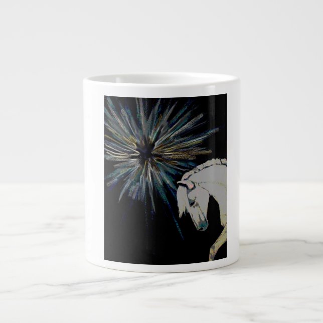 Tasse des Pferdebrusts (Vorderseite)