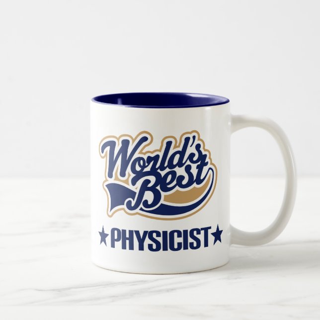 Tasse des Physiker-Geschenk-(Welten am besten) (Rechts)