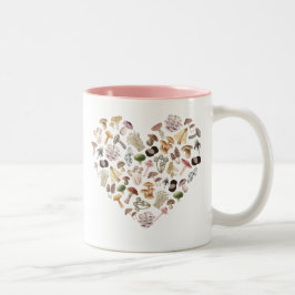 Tasse des Pilzherzes, Geschenk für Pilzenthusiaste