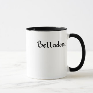 Tasse des Poisetiketts