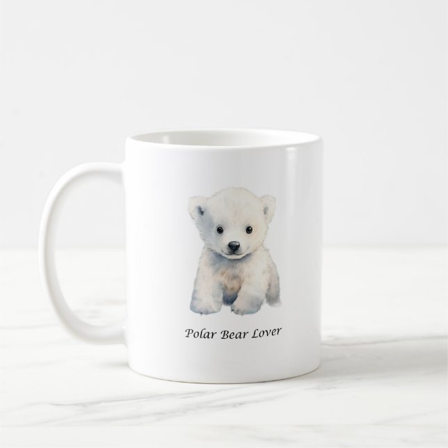 Tasse des Polarbärs - Niedliche Tasse des Polarbär (Links)